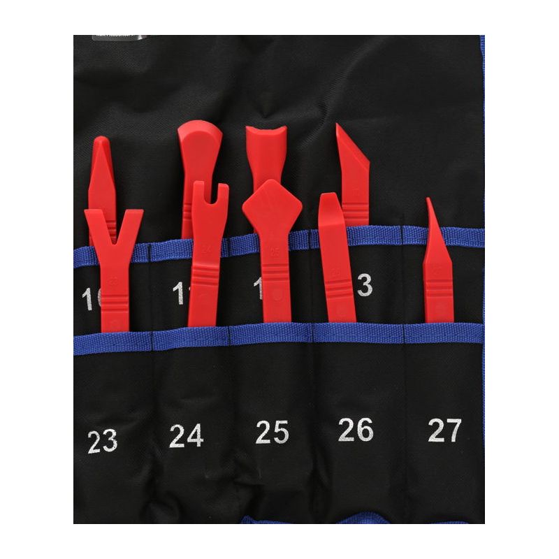 KRAFT&DELE KD1130 Montáž demontáž čalounění, stahováky, klíče, sada 27ks