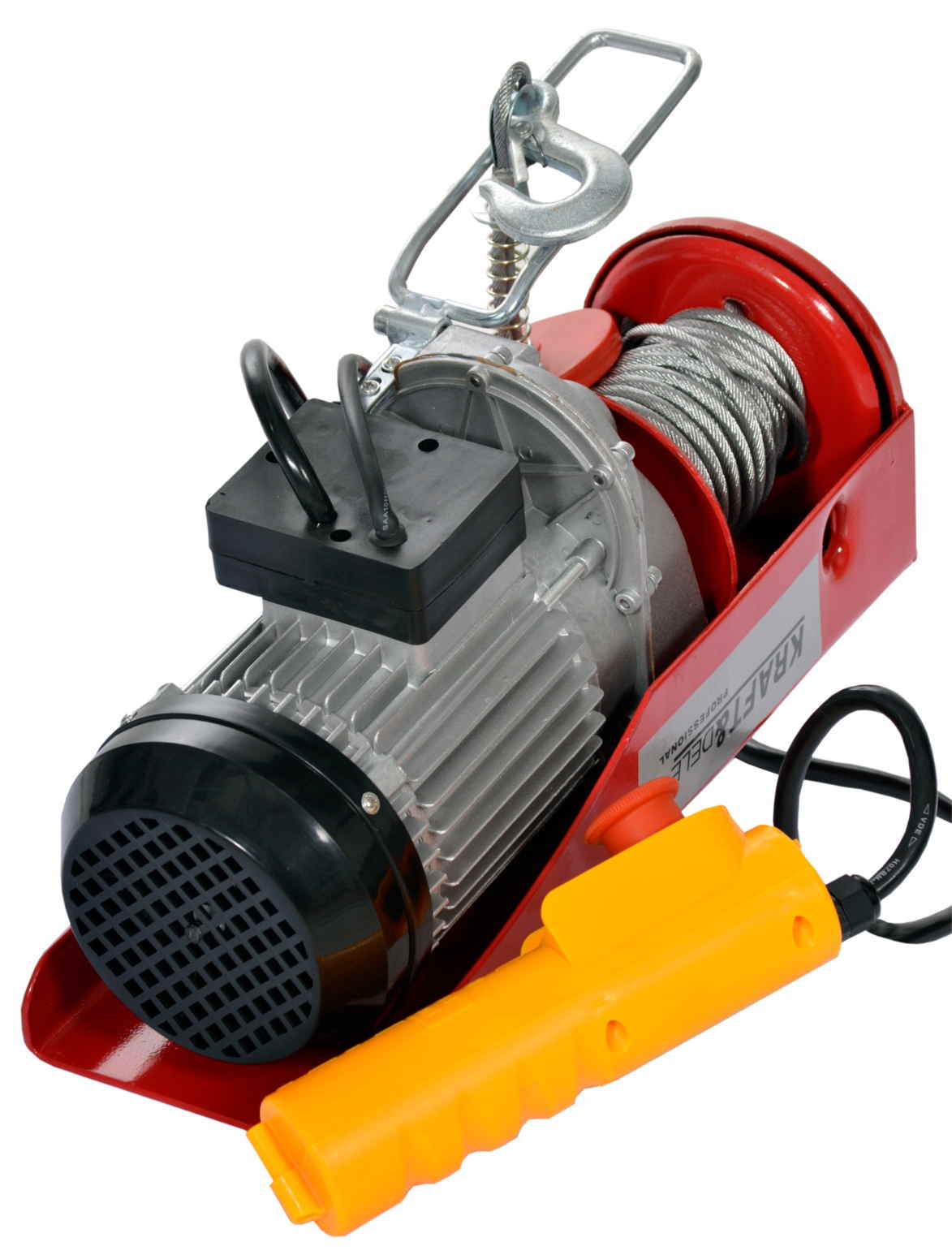 KRAFT&DELE KD1526 Elektrický lanový naviják 400/800kg 1300W jeřáb, kladkostroj