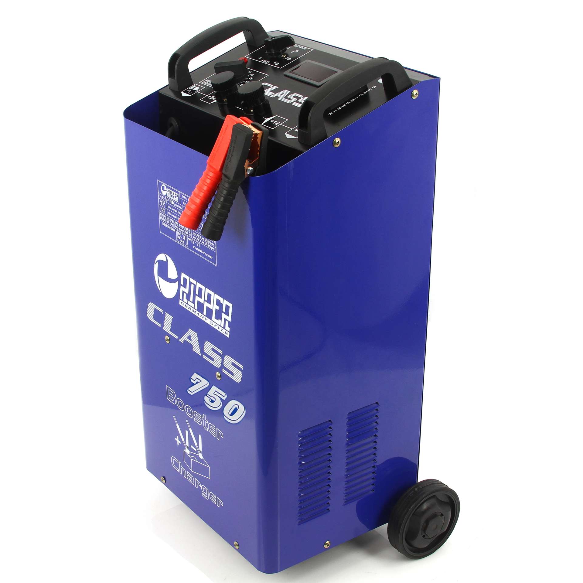 MAR-POL M82514R Autonabíječka startovací vozík CLASS 750 LCD 80-900Ah nabíječka