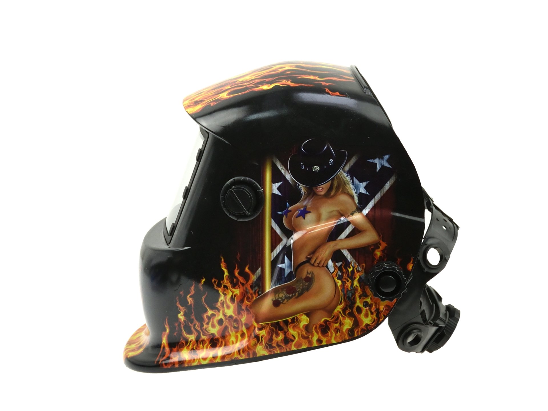 KETLIN K00291 Samostmívací svářečská maska kukla Flame