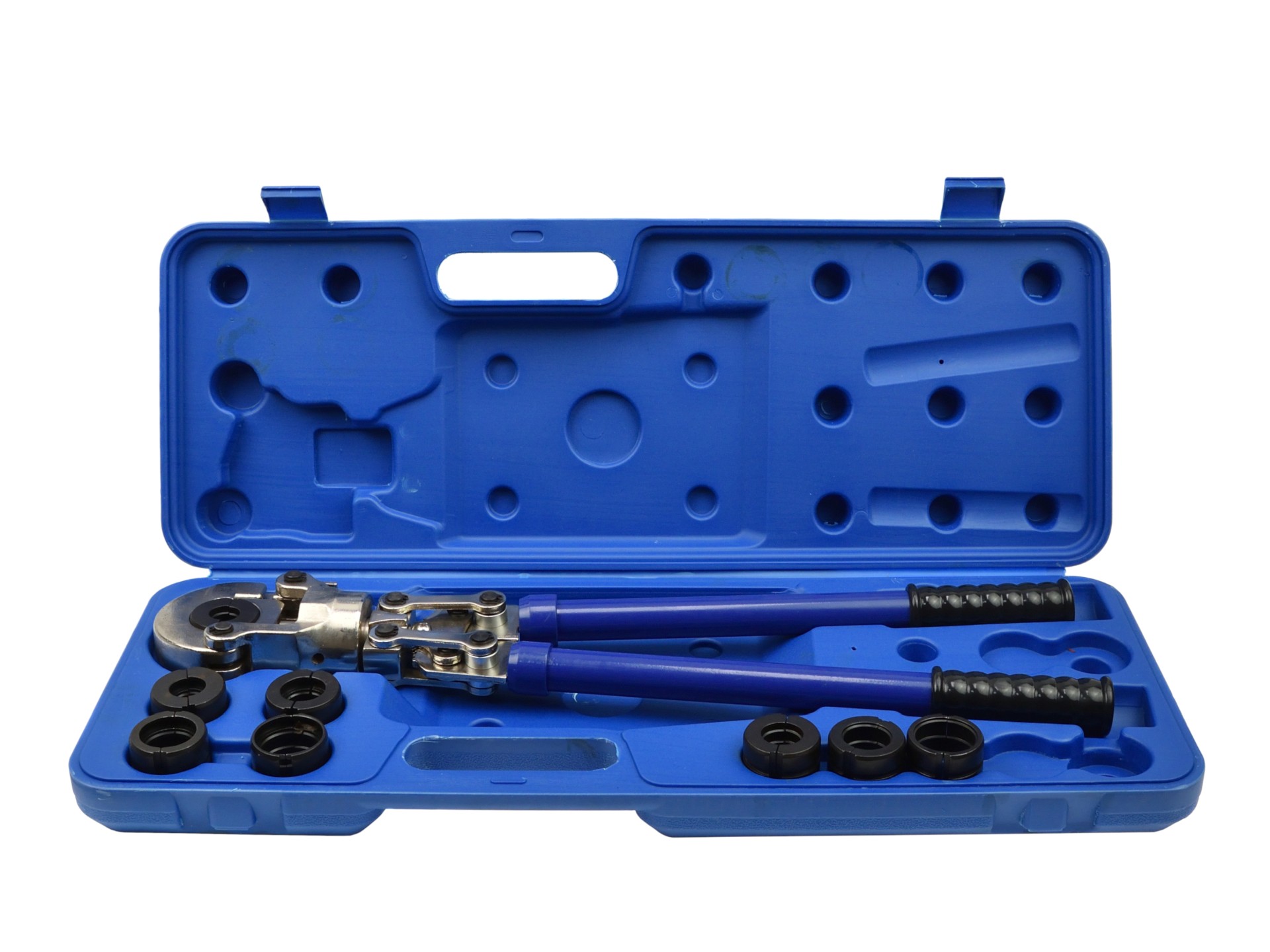 GEKO G00902 Krimpovací lisovací kleště na potrubí 16-32mm PEX-AL-PEX