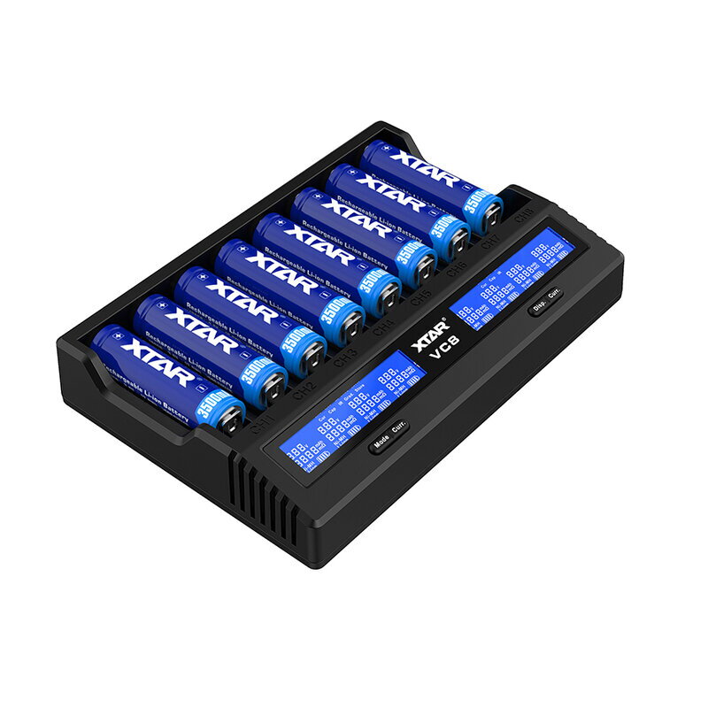 Xtar Nabíječka baterií Xtar VC8 pro Li-ion a Ni-MH AAA AA