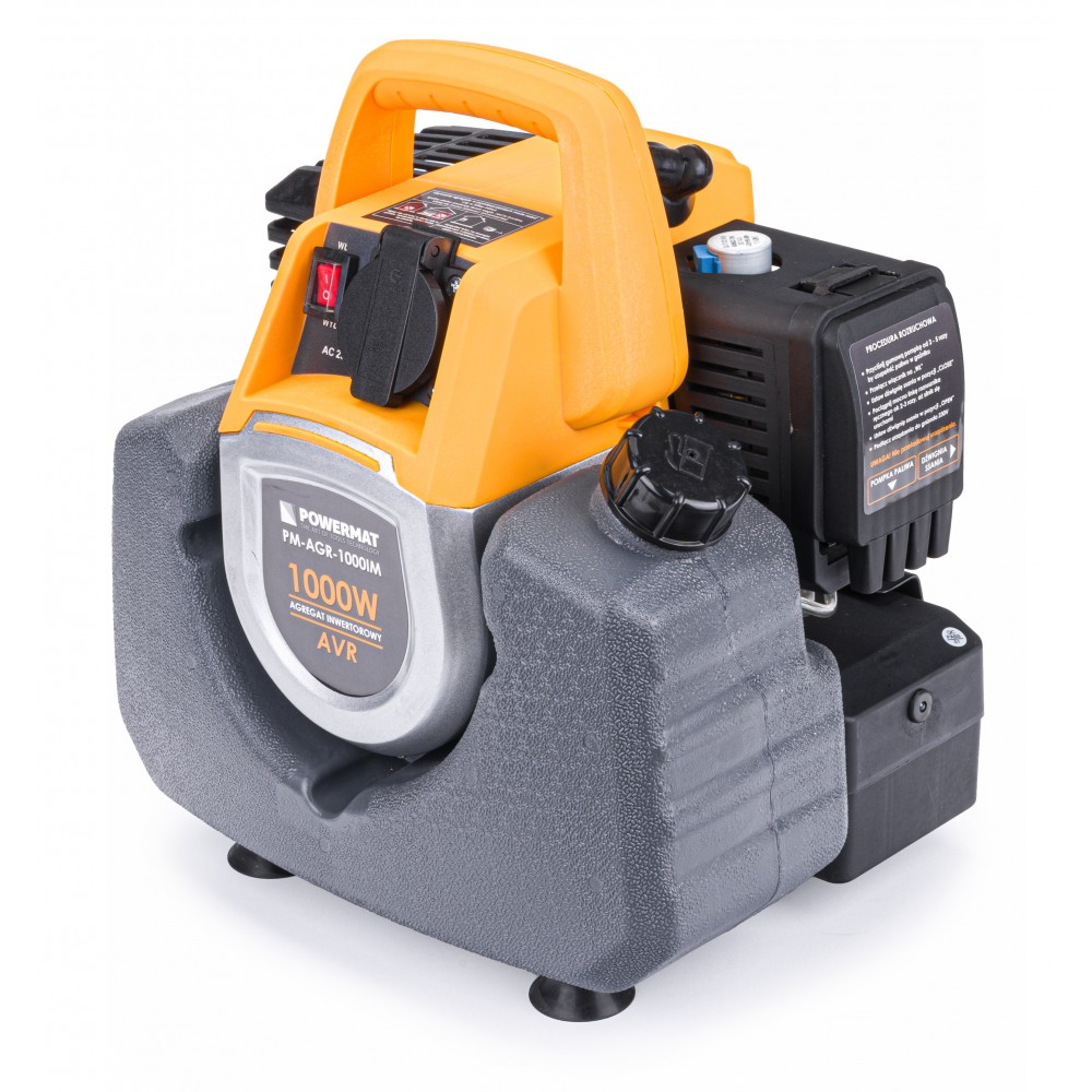 POWERMAT PM-AGR-1000IM ELEKTROCENTRÁLA GENERÁTOR PROUDU 2HP 1000W