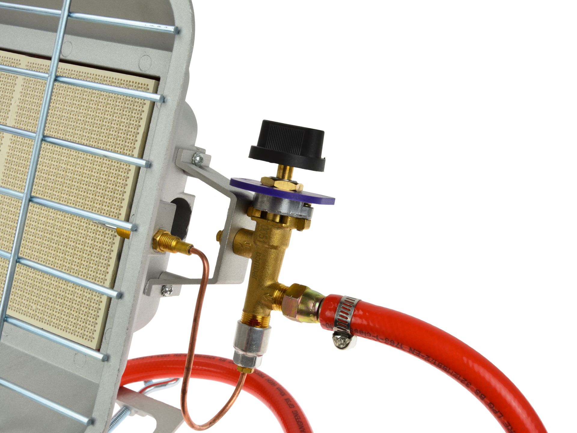 Geko G80530 Plynový ohřívač radiátor 4600W na plynovou láhev