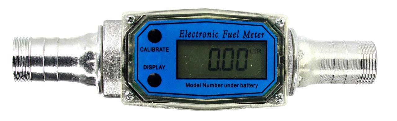 MAR-POL M79955 Elektronický průtokoměr, počítadlo, měřidlo LCD na naftu, olej