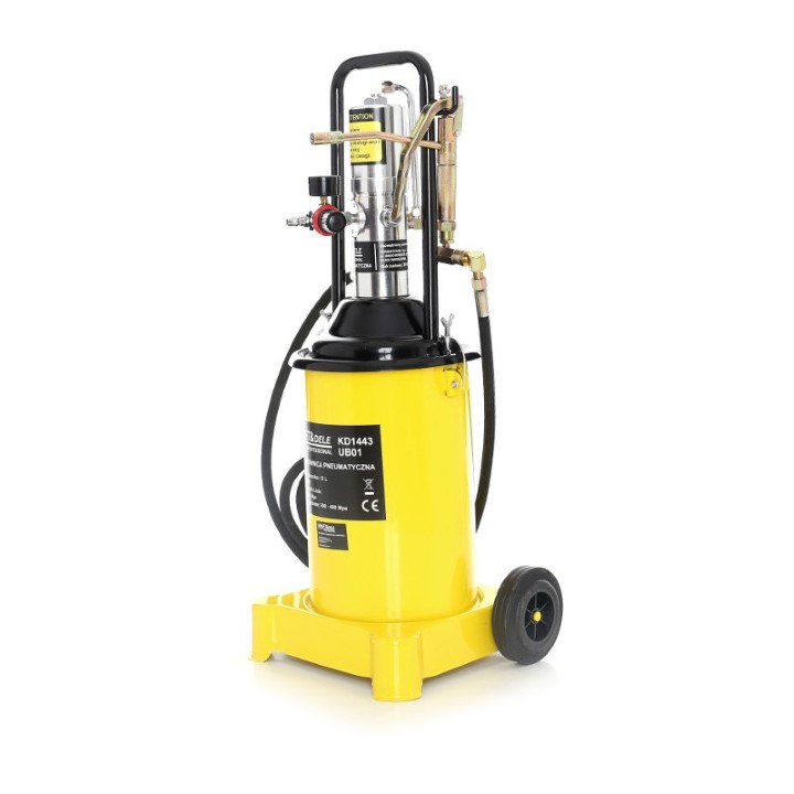 KRAFT&DELE KD1443 Pneumatický mazací lis, maznice 12L