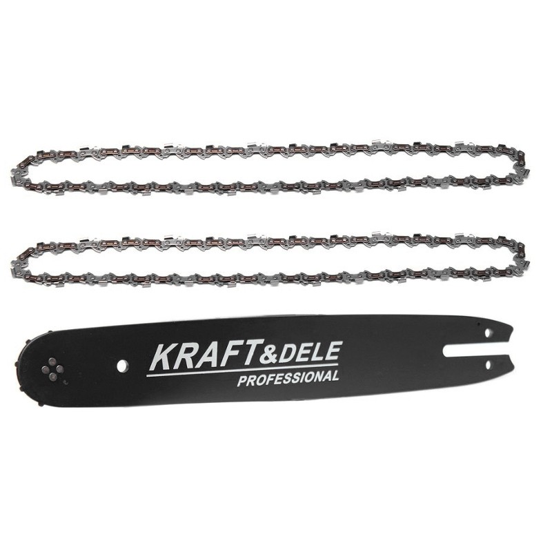 KRAFT&DELE KD10151 VODÍCÍ LIŠTA na PILU 15" 38cm + 2x řetěz