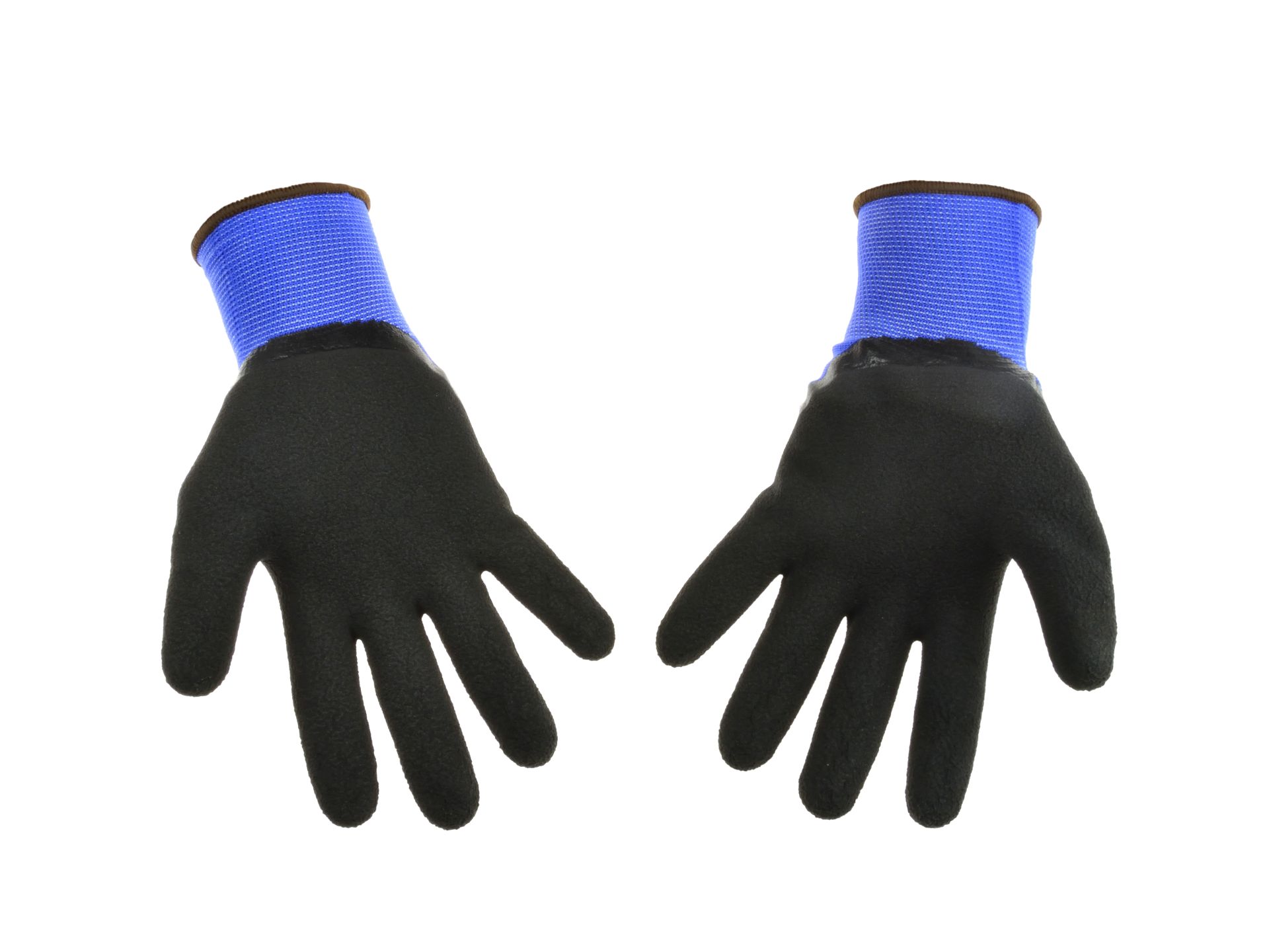 GEKO G73566 Ochranné pracovní rukavice 12 párů vel. 9 zesílené prsty latexové