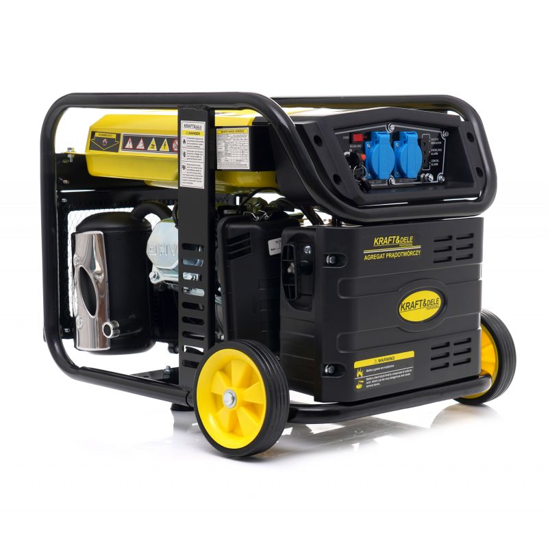 KRAFT&DELE KD194 ELEKTROCENTRÁLA GENERÁTOR PROUDU 4,8kW JEDNOFÁZOVÝ