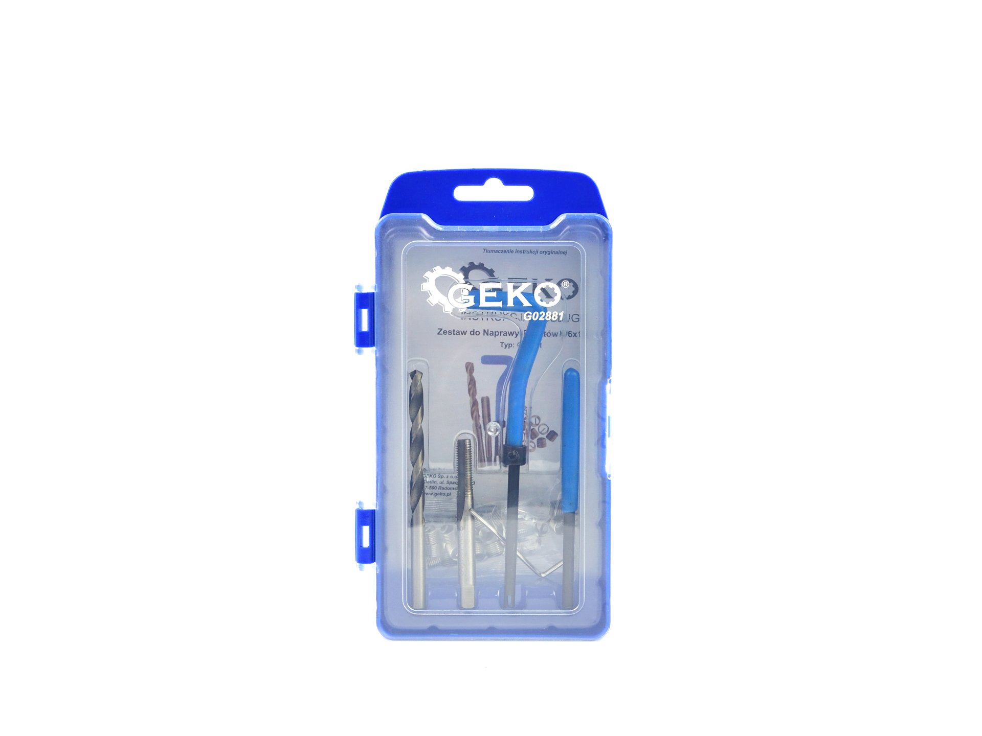 GEKO G02881 Sada na opravu závitů M6x1,0mm