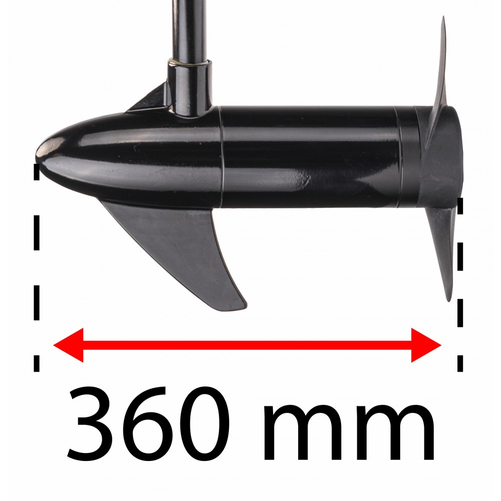 POWERMAT PM-ESZ-55H Elektrický lodní motor 640W 12V