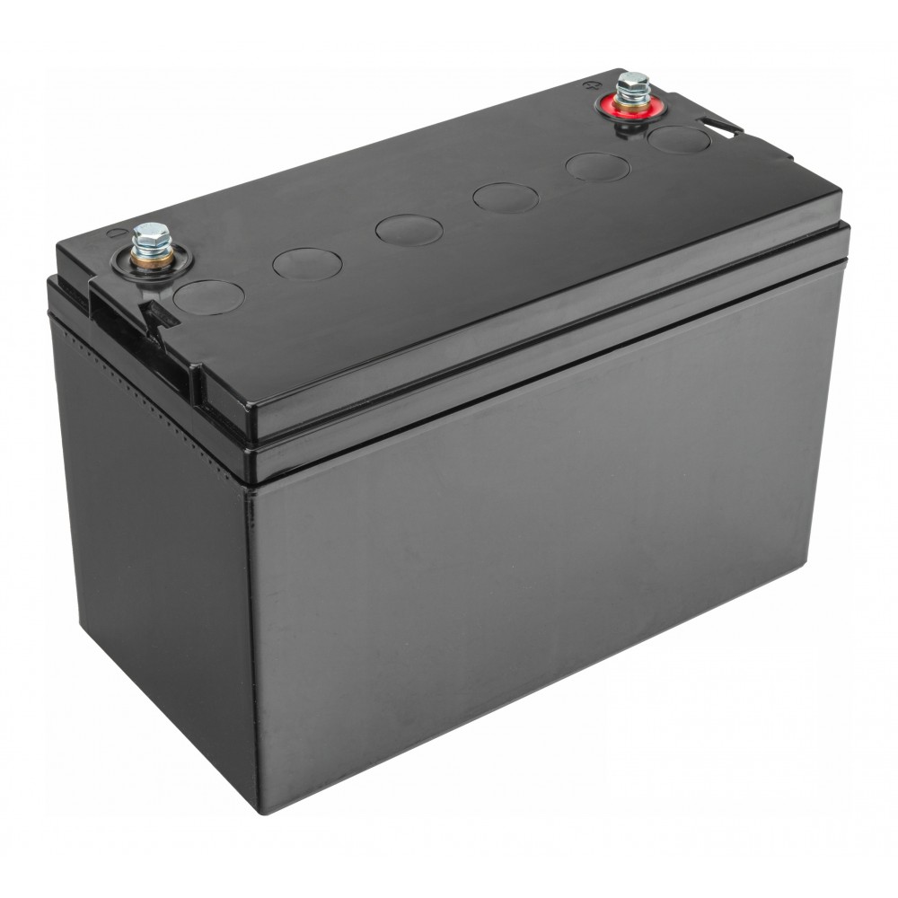 POWERMAT PM-AGM-100AHM2 Olověný akumulátor, baterie, nabíječka