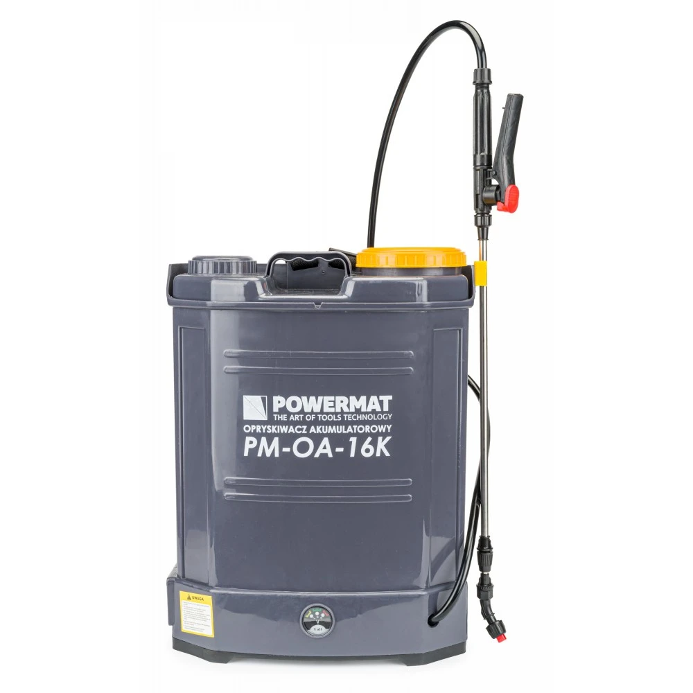 POWERMAT PM-OA-16K Akumulátorový postřikovač 16L zádový zahradní