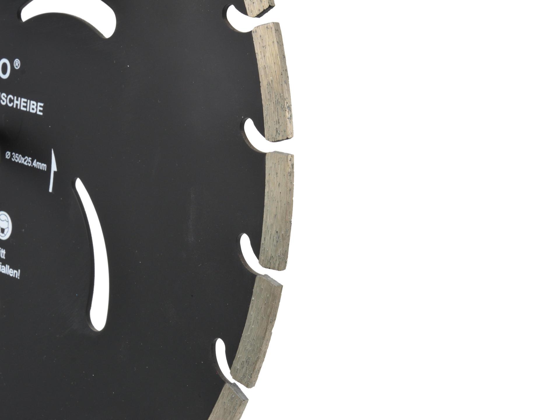 GEKO G00297 Diamantový kotouč na beton segmentový 350x25,4mm