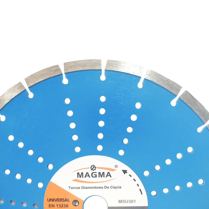MAGMA MSU301 Diamantový kotouč na beton segmentový 300x10x25,4mm 