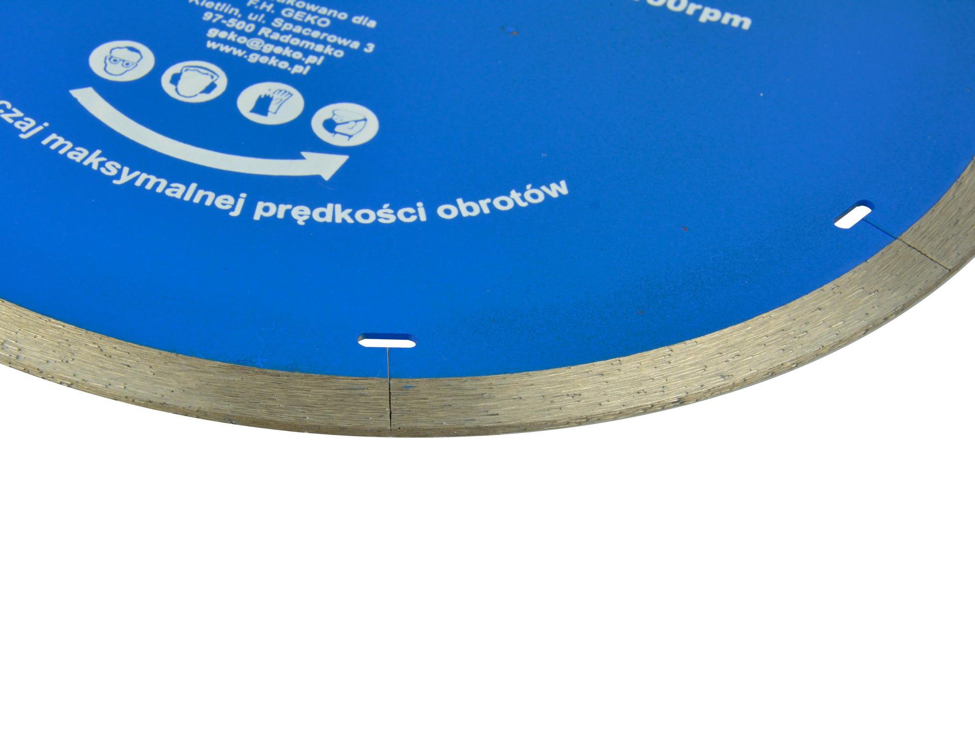 GEKO G78334 Diamantový kotouč pro řezání dlaždic 250mmx10x1,6mm PREMIUM 