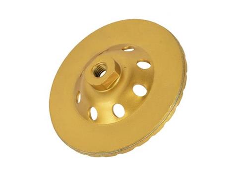 GEKO H00121 Diamantový brusný kotouč 125mm turbo M14 na broušení betonu