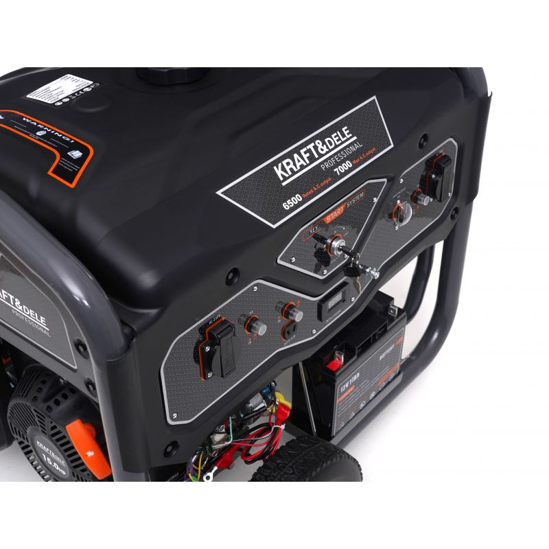 Kraft&Dele KD696 Elektrocentrála generátor proudu 7kW 230V