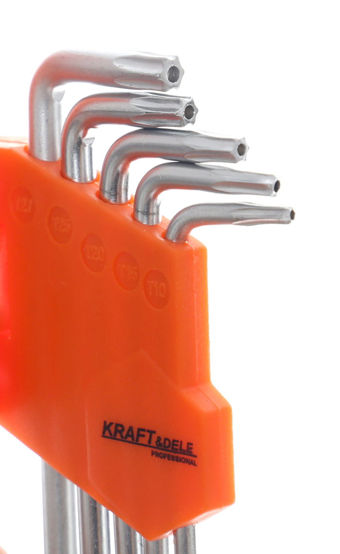 KRAFT&DELE KD10297 Imbusové klíče 18ks Torx 1,5-10mm T10-50mm