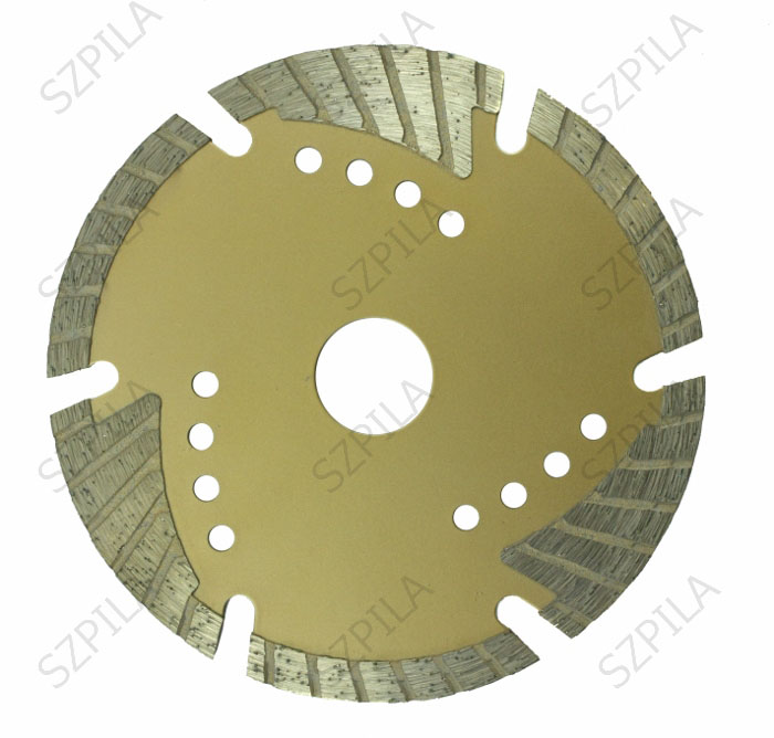 MAR-POL M08721 125mm DIAMANTOVÝ KOTOUČ TURBO na beton dlažbu PROF Laser GC