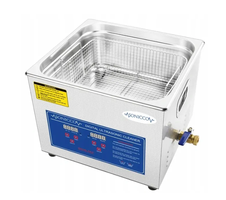 Sonicco ULTRA-040S Ultrazvukový čistič čistička 10l 240W LCD dezinfekce, viry