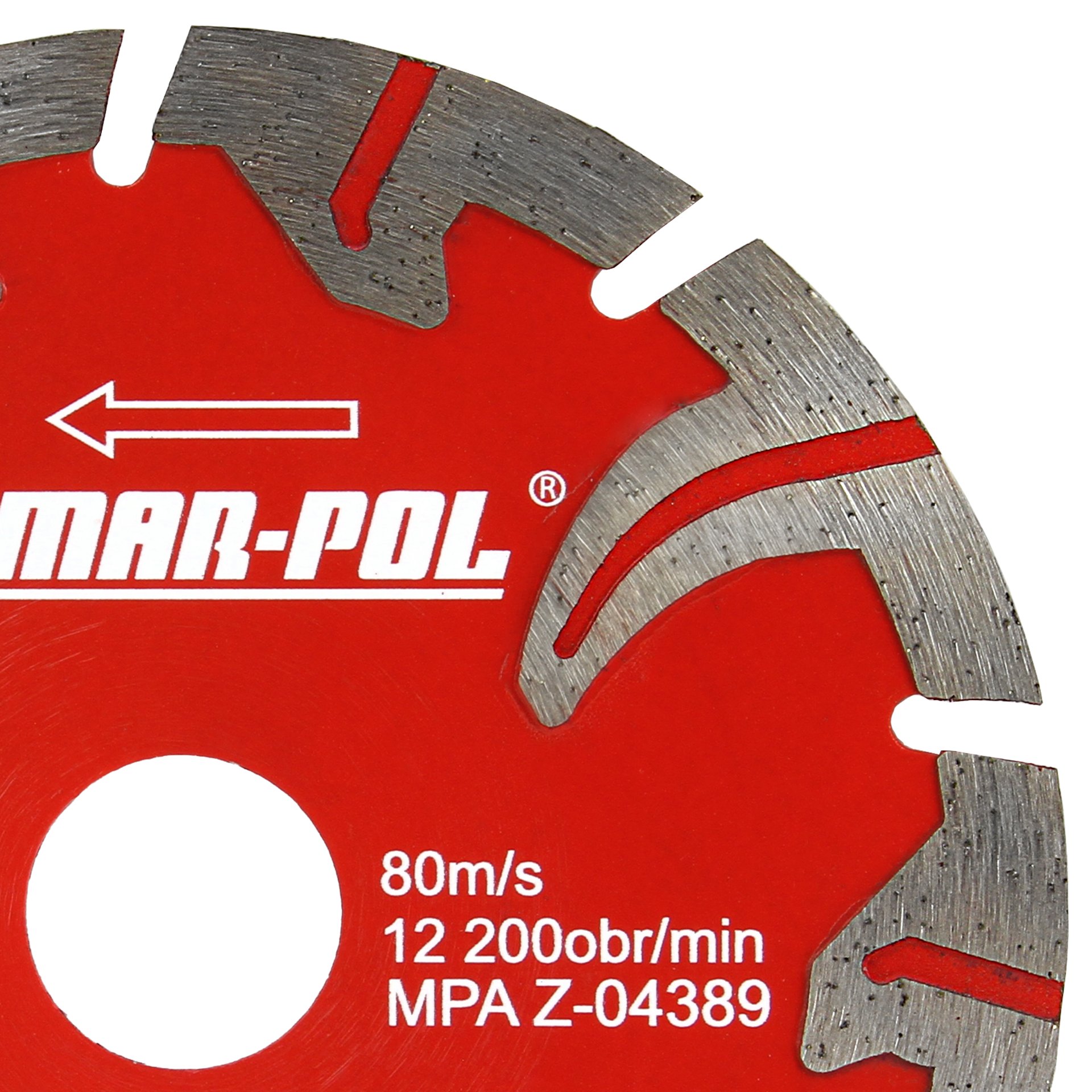 MAR-POL M08733 MAR-POL Diamantový kotouč na beton 125x7,5x22,2