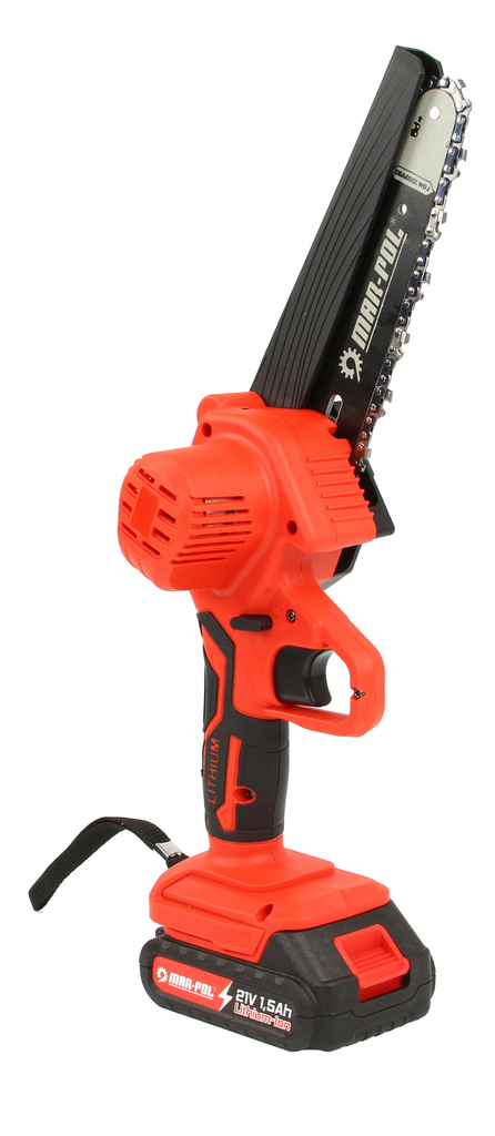 MAR-POL M66164 Akumulátorová řetězová pila 21V 1500mAh Li-Ion