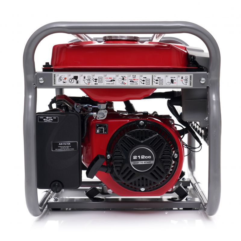KRAFT&DELE KD632 ELEKTROCENTRÁLA, GENERÁTOR PROUDU 3,2HP 230V