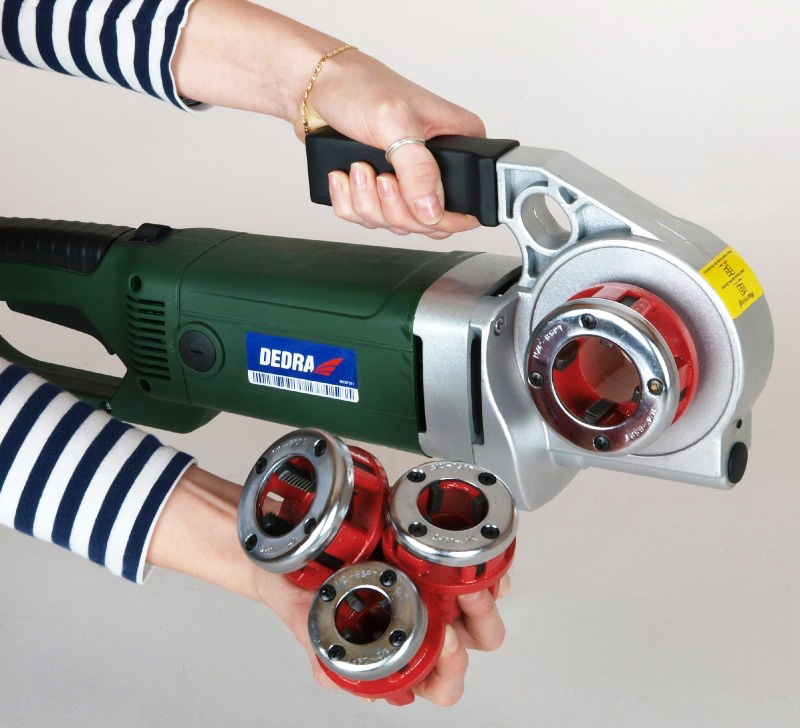 DEDRA DED7511 Elektrický závitořez 1800W řezačka závitů