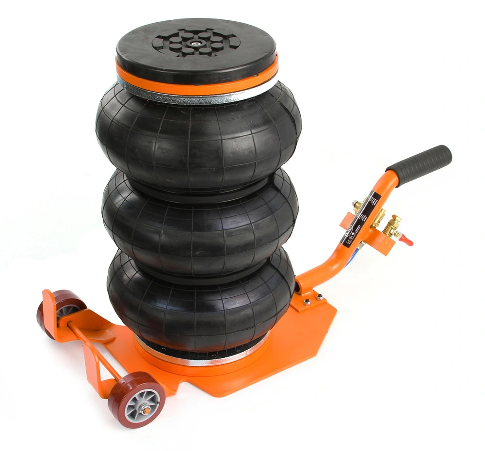 Mar-Pol M80142 PNEUMATICKÝ ZVEDÁK 3,5T 13,5-41CM KRÁTKÁ RUKOJEŤ + GUMA