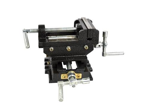 GEKO G01029 Křížový svěrák dvouosý s čelistí 100mm dílenský strojní