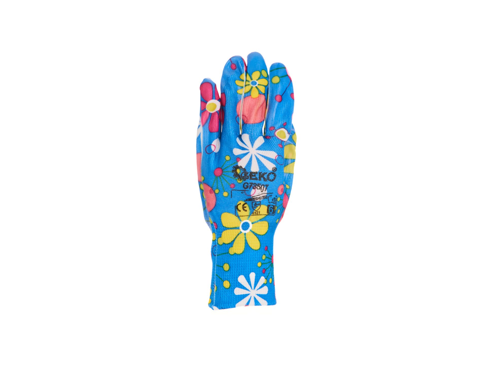 GEKO G73507 Ochranné dámské zahradnické pracovní rukavice 12 párů vel.6
