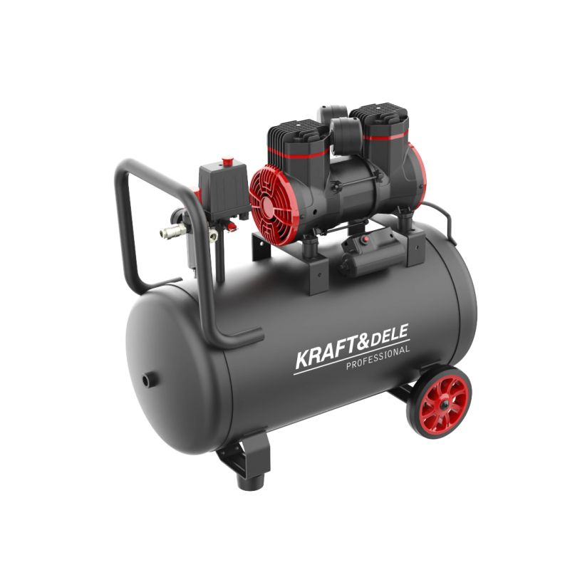 KRAFT&DELE KD1391 BEZOLEJOVÝ KOMPRESOR 50L 8BAR