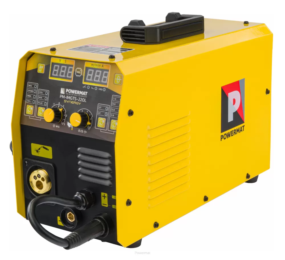 POWERMAT PM-IMGTS-220L Invertorová svářečka MIG MAG MMA TIG 220A SYNERGY FLUX