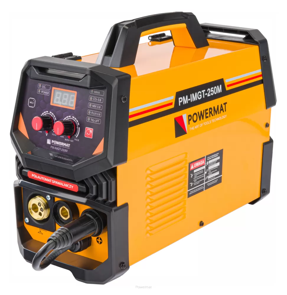 POWERMAT PM-IMGT-250M Invertorová svářečka 250A MIG/MAG/TIG/MMA