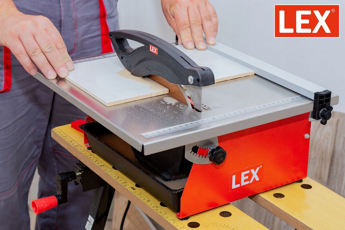 LEX LXSM16 1600W Stolní kotoučová pila, řezačka na obklady, dlažbu