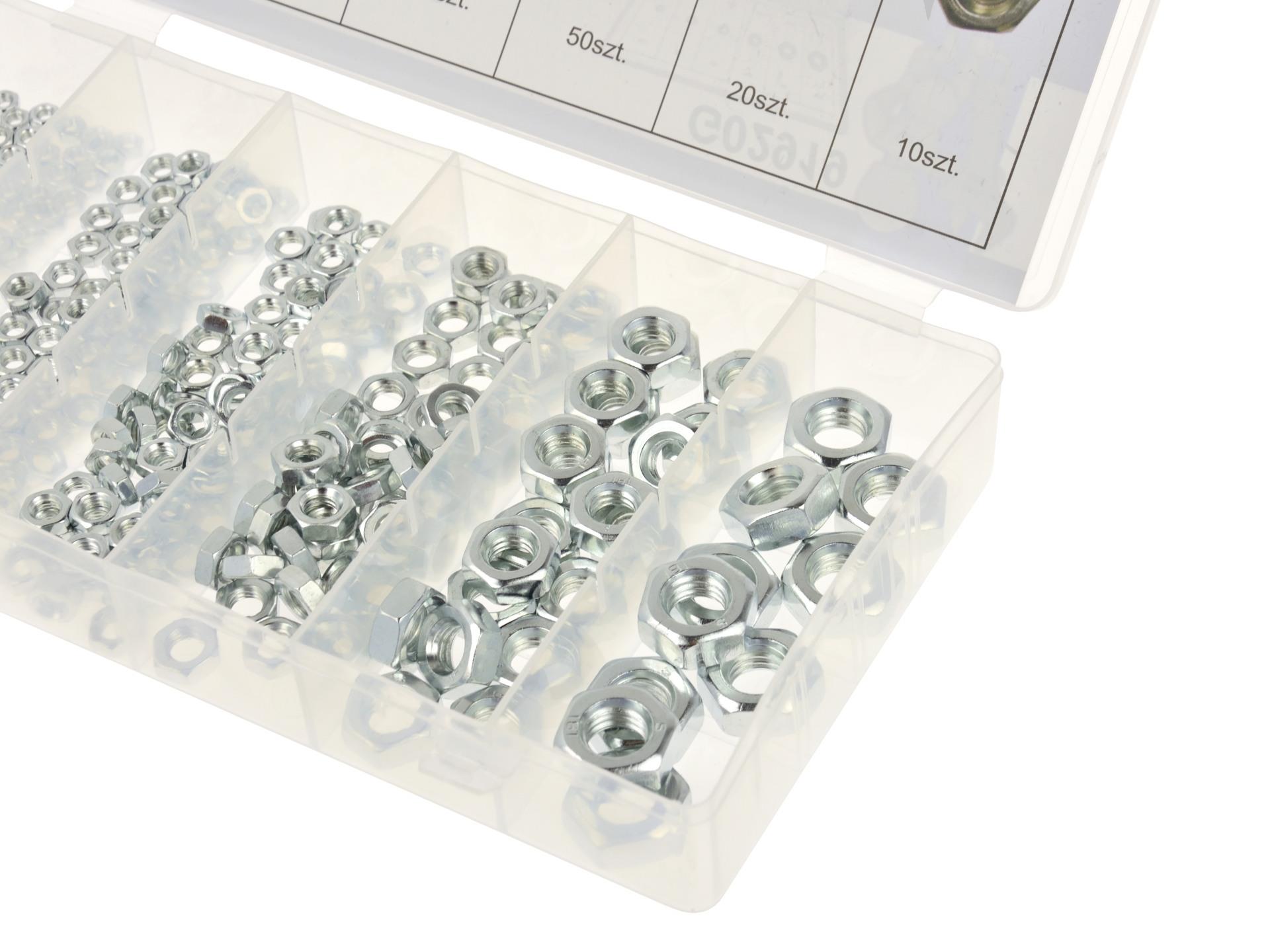 GEKO G02919 Sada matic z nerezové oceli 300ks matice M3 - M10