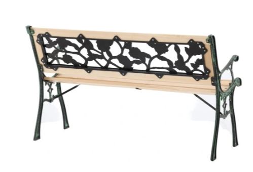 Elegantní zahradní lavička lavice ROSE 122x56x74cm