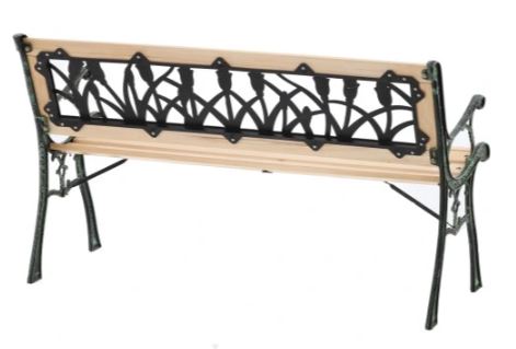 Elegantní zahradní lavička lavice TULIPÁN 122x56x74cm