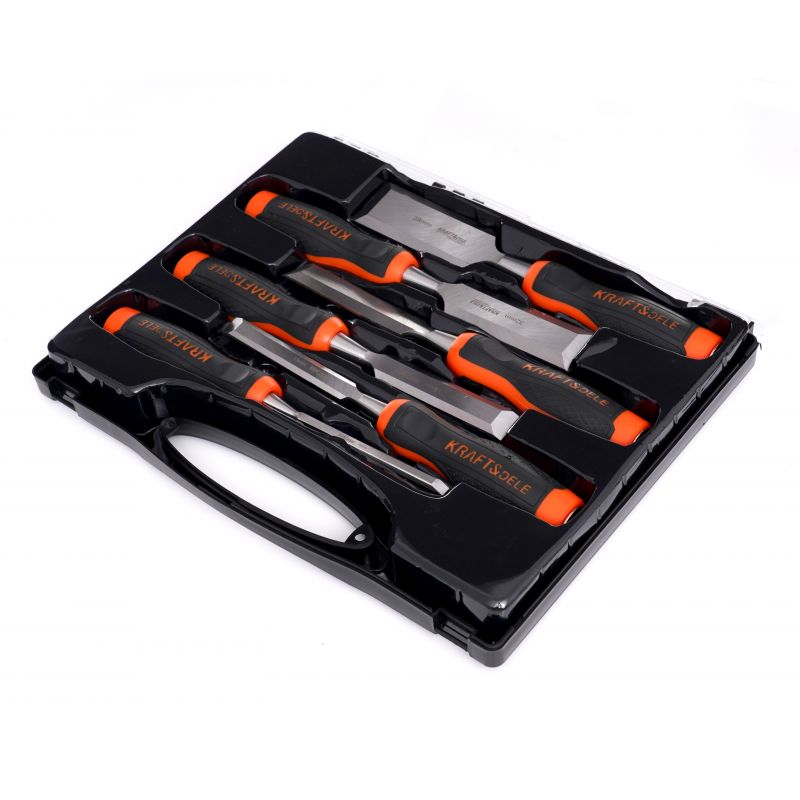 KRAFT&DELE KD11772 SADA ŘEZBÁŘSKÝCH DLÁTEK 6KS tesařských dlát 