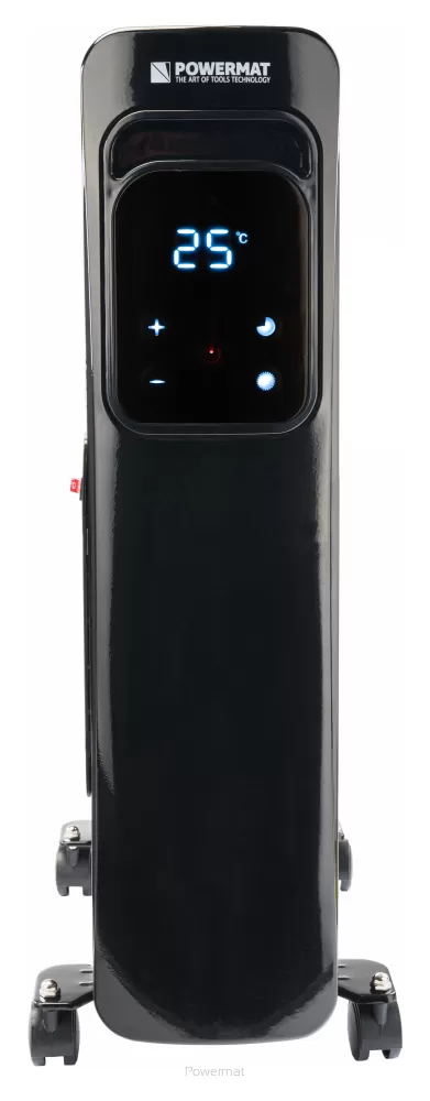 POWERMAT PM-GOL-3000DLW Olejový radiátor s termostatem, WiFi, topení 11 žeber 2500W