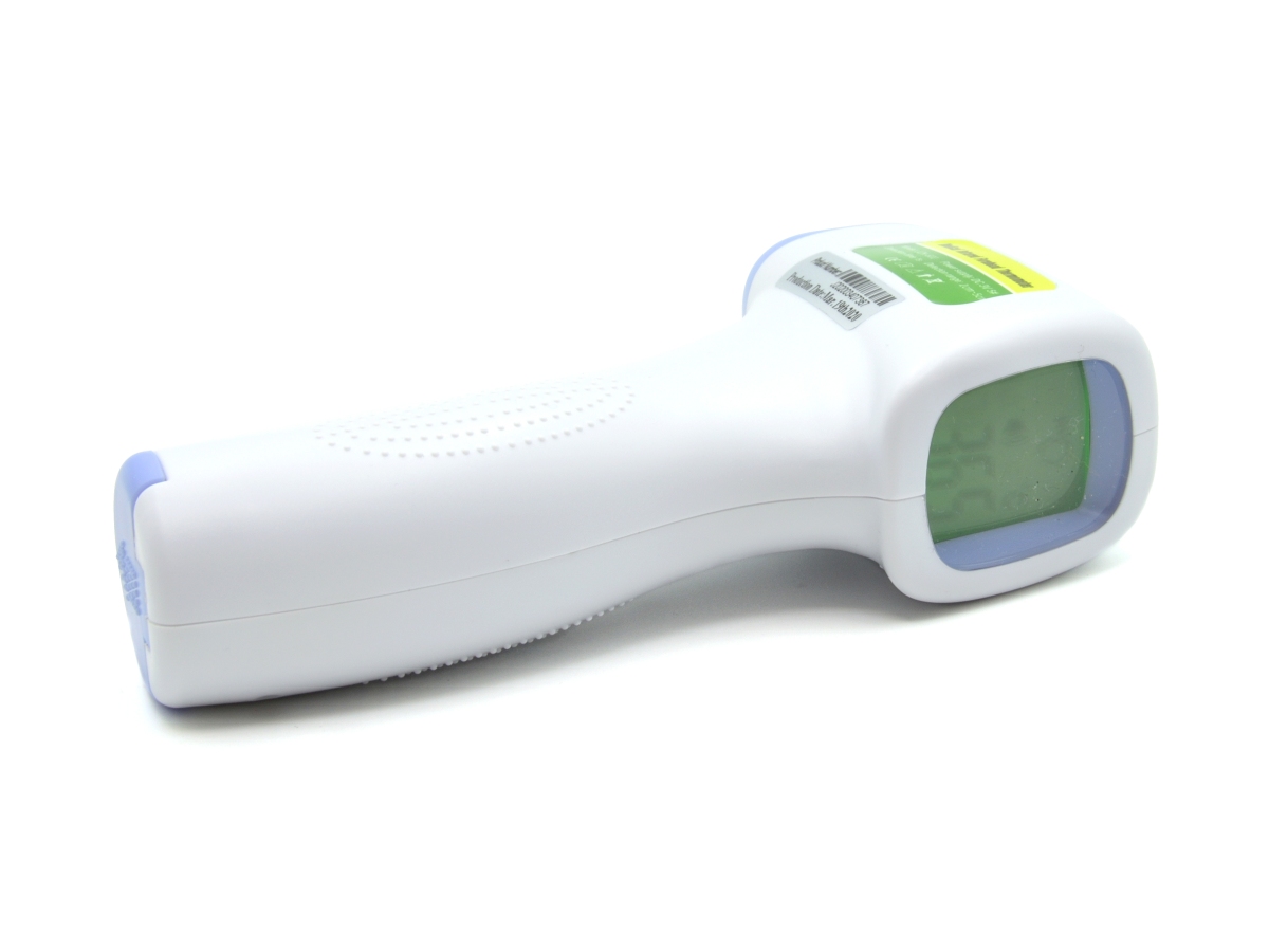 GEKO Q00020 Bezdotykový elektronický teploměr na čelo s LCD displejem