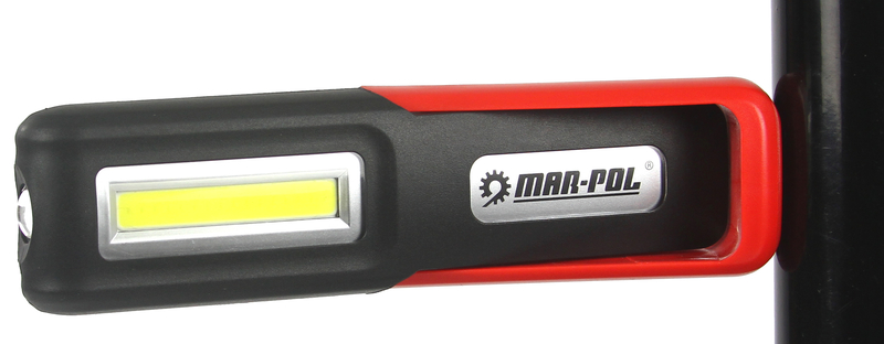 MAR-POL M82729 Akumulátorová svítilna, svítidlo, baterka, lampa XPE LED 150LM
