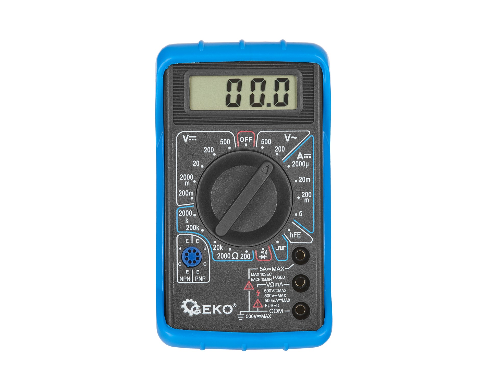 GEKO G30823 Univerzální měřič multimetr zkoušečka s bzučákem