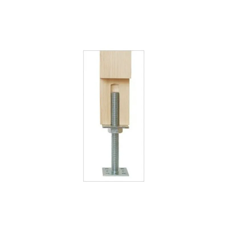 Irma UBK90 Základna držák pro sloupy trámy 2x 90x90x4 M20 x100mm