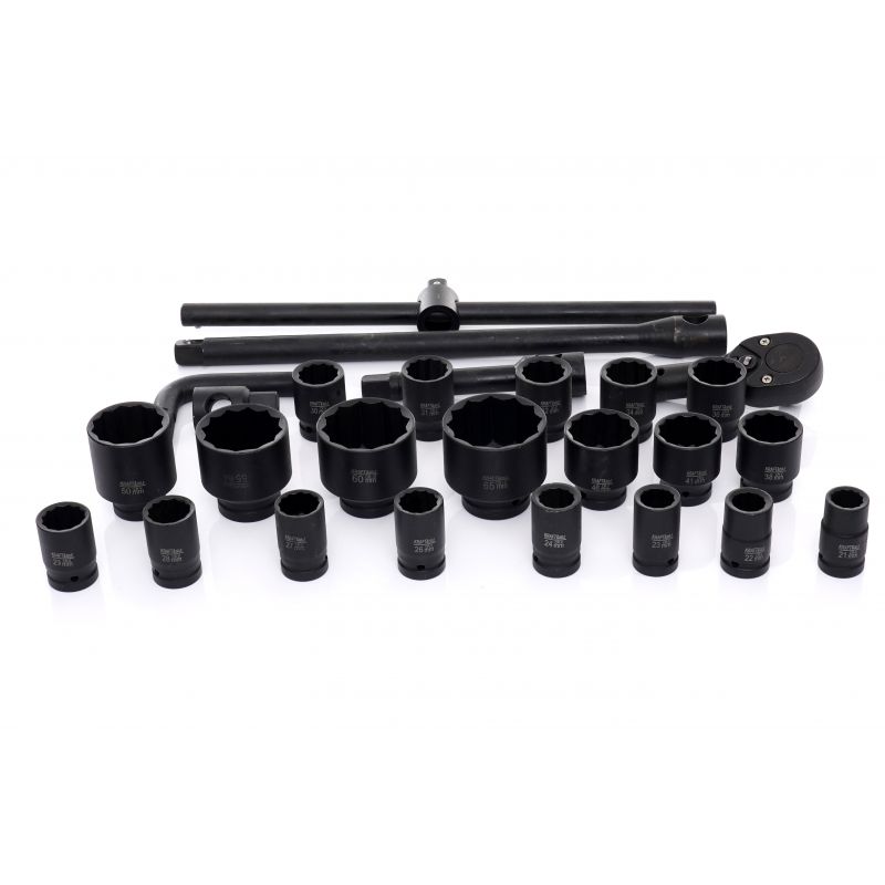 Kraft&Dele KD11759 Nástrčné hlavice klíče nástavce 3/4" 26ks 12-hran
