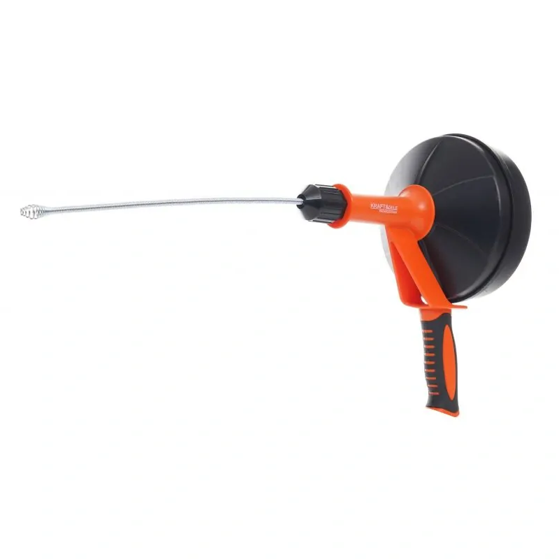 Kraft&Dele KD11765 Čistič potrubí kanalizační pružina 6mm x 7,6m