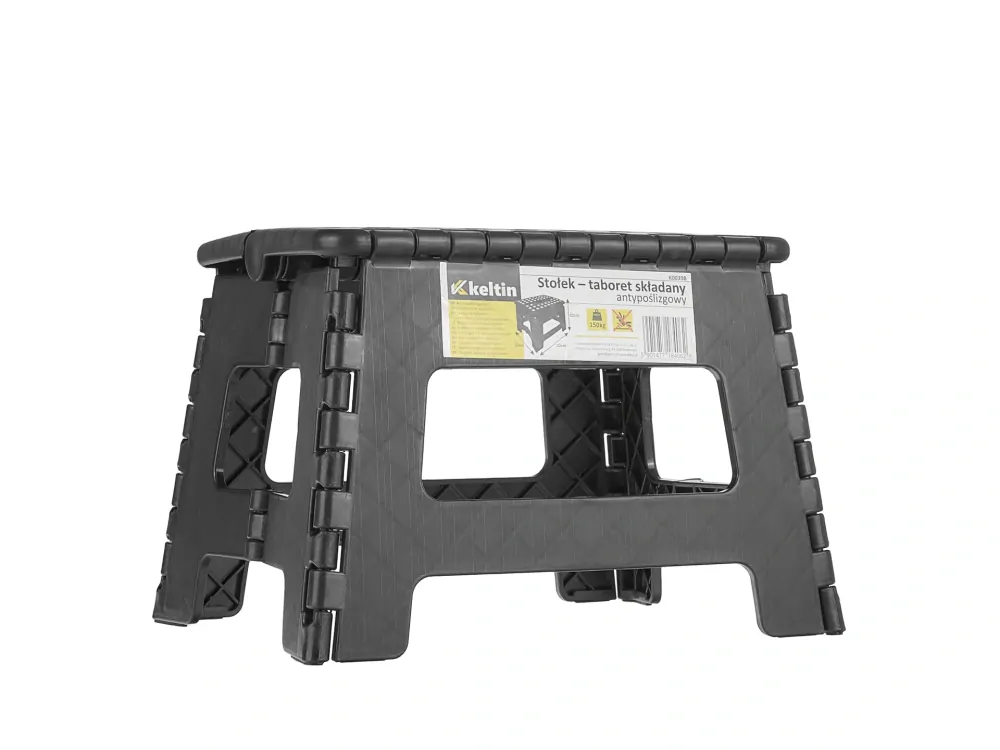 GEKO K00398 Skládací protiskluzový plastový schůdek 150kg
