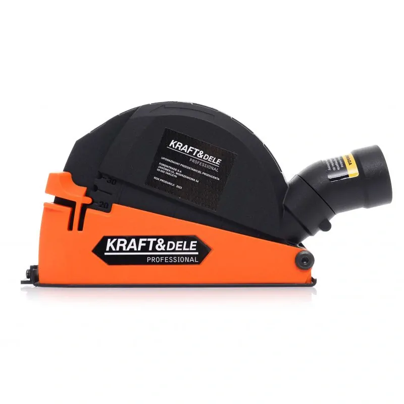 KRAFT&DELE KD1979 Protiprachový odsávaci kryt na úhlovou brusku 125mm