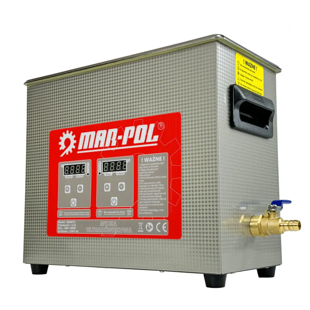 MAR-POL M90075 ULTRAZVUKOVÁ ČISTIČKA 6,5L